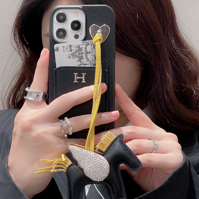 🐎エルメス ポニーアクセサリー スマホケース📱