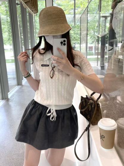 👚M1UM1U-26M ニットトップス - 高品質👗