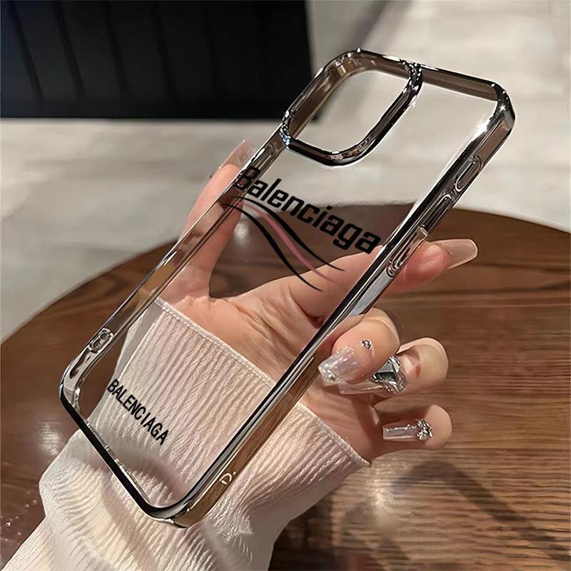 BALENC1AGA新しい透明エッジ携帯電話ケース📱【50％割引+送料無料】