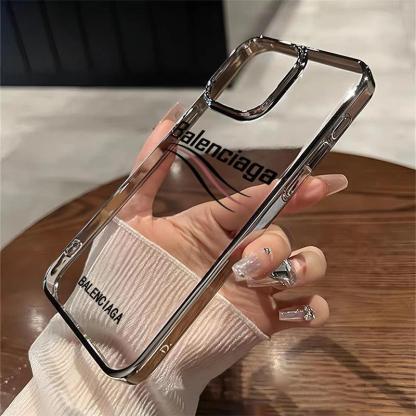 BALENC1AGA新しい透明エッジ携帯電話ケース📱【50％割引+送料無料】