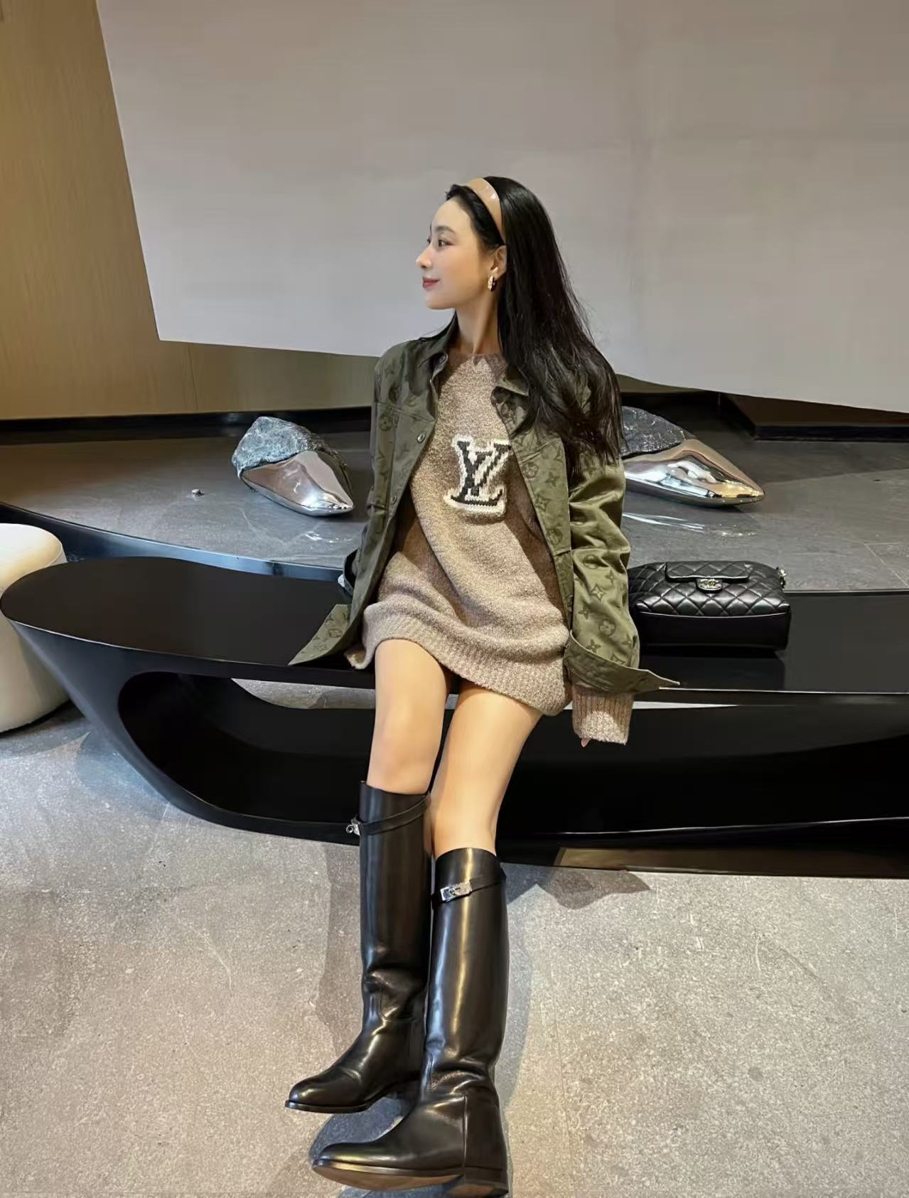 🐴 HERME5 ライダーブーツ高品質 👢