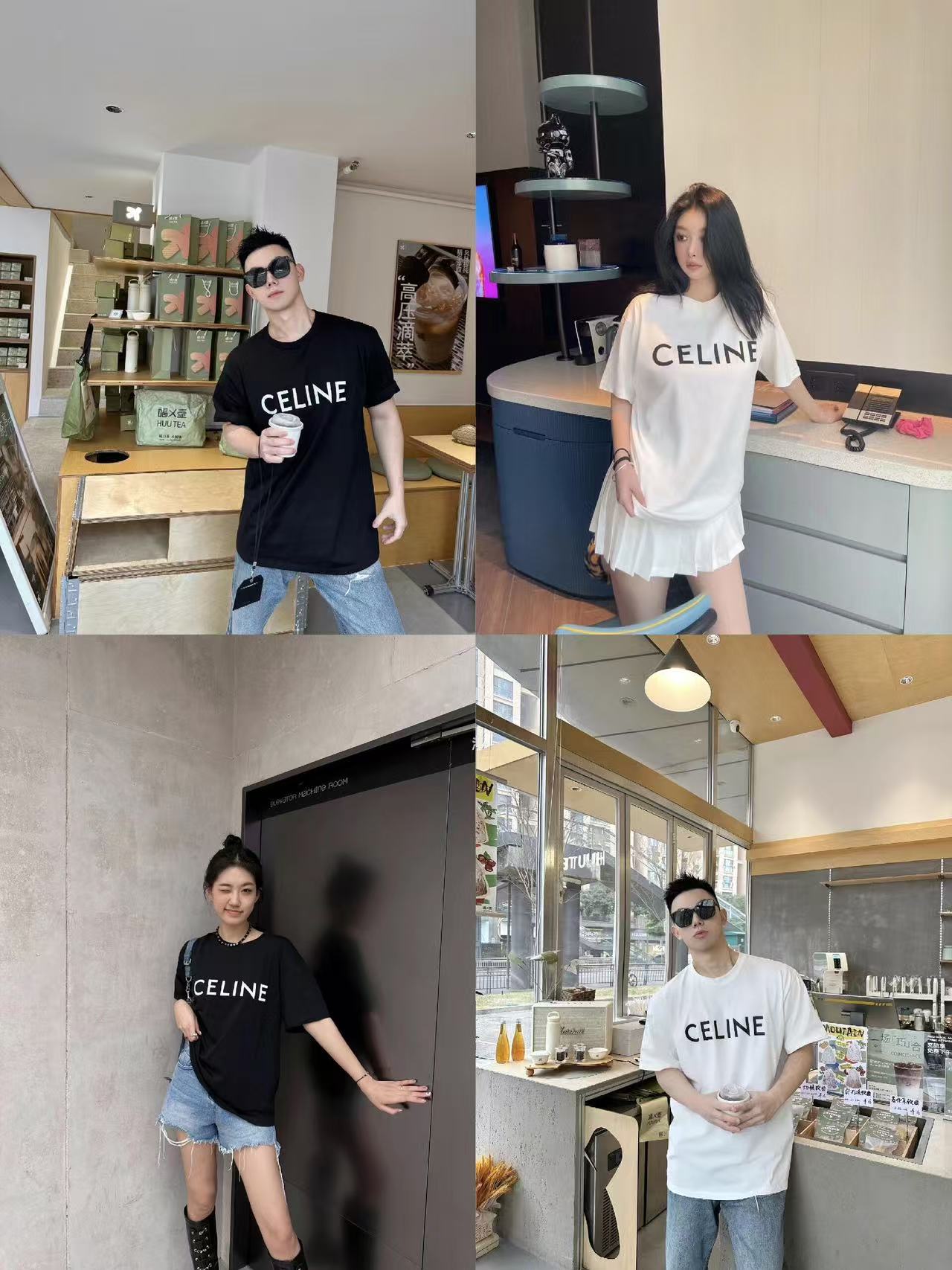 👕CEL1NE レターTシャツ、高品質 [50%割引]👚