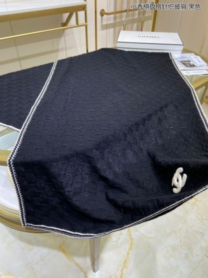 [CHANE1]🧣リバーシブルウールスカーフ🧣【50％割引+送料無料】