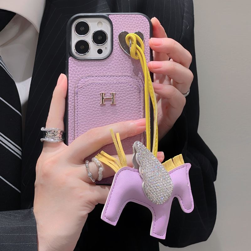 🐎エルメス ポニーアクセサリー スマホケース📱