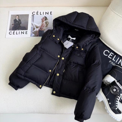 CELINE 袖取り外し可能ダウンジャケット