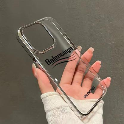 BALENC1AGA新しい透明エッジ携帯電話ケース📱【50％割引+送料無料】