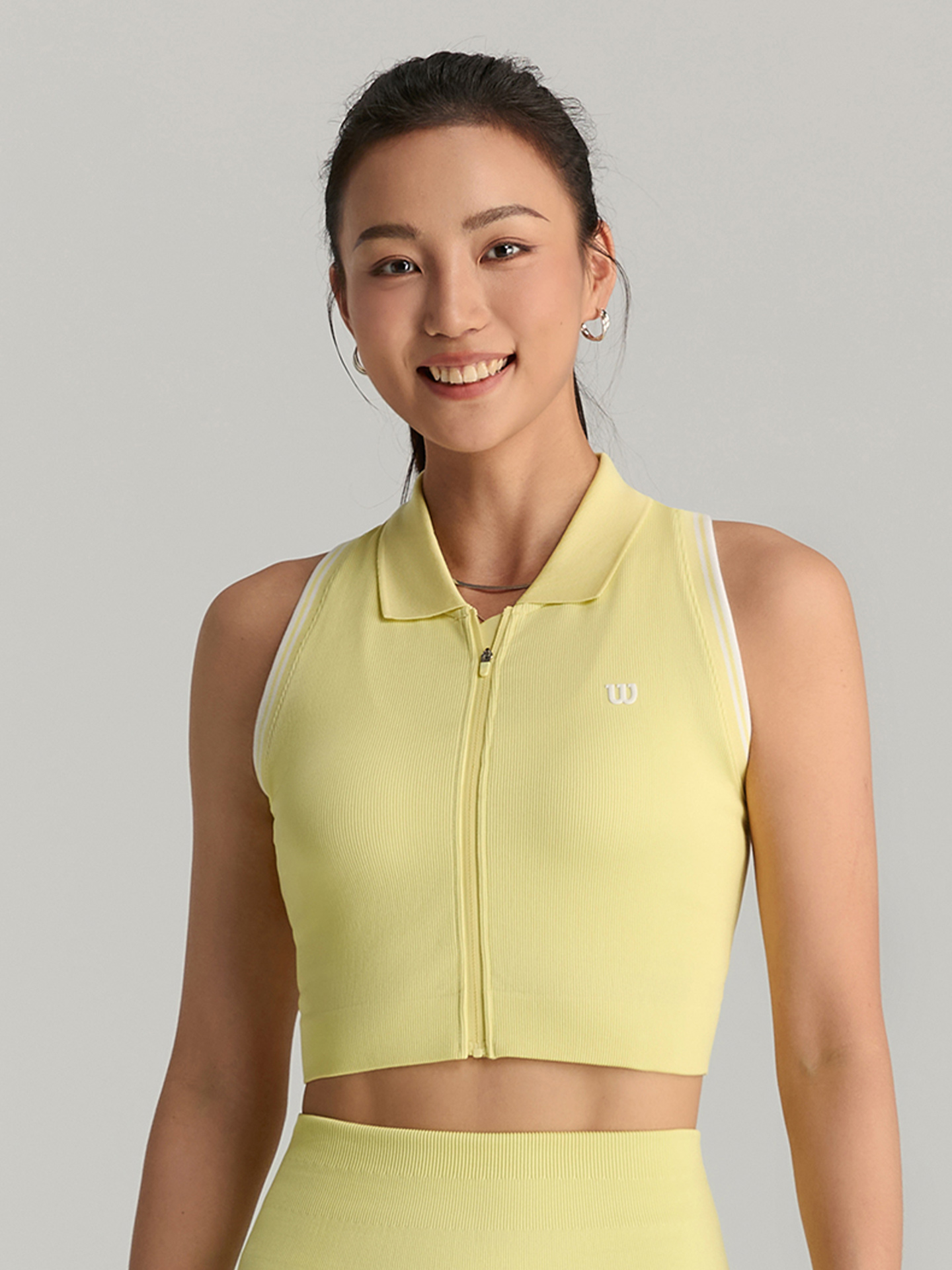 Wilson Seamless Full-zip Tank