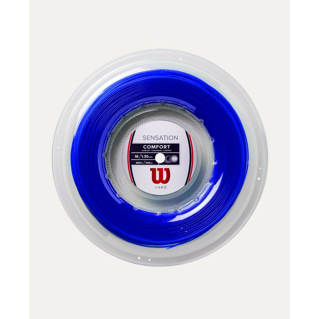 Wilson Sensation Blue 16 Tennis String - Reel