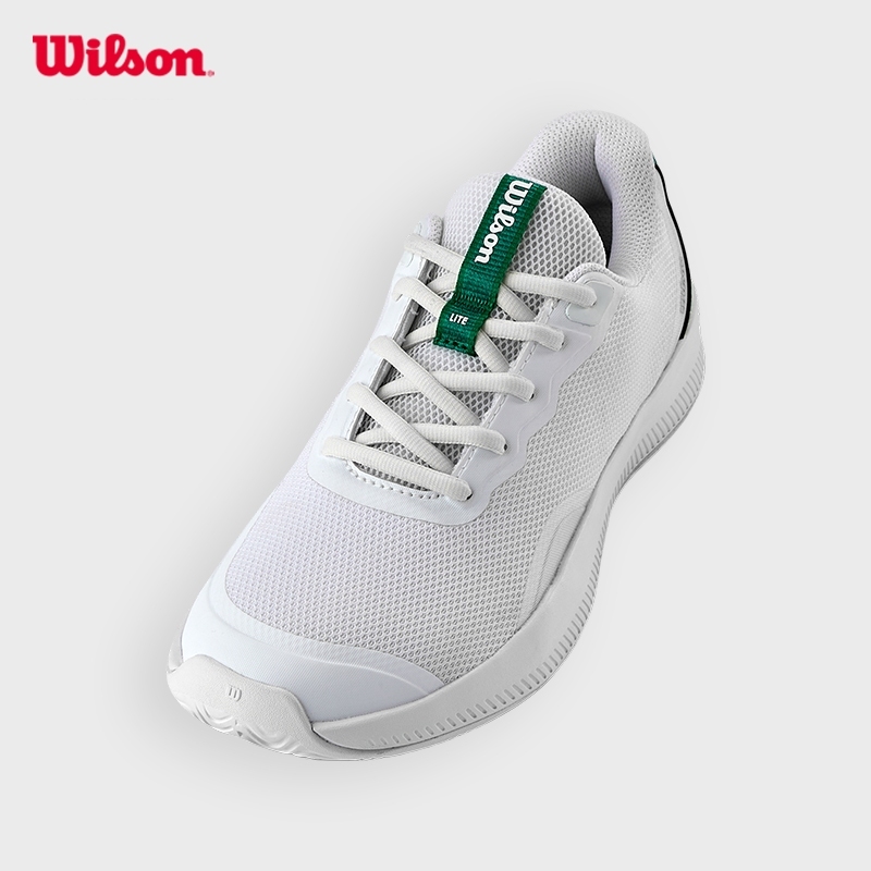 WILSON Intrigue Lite Unisex Tennis Shoes (White/Bosphorus)