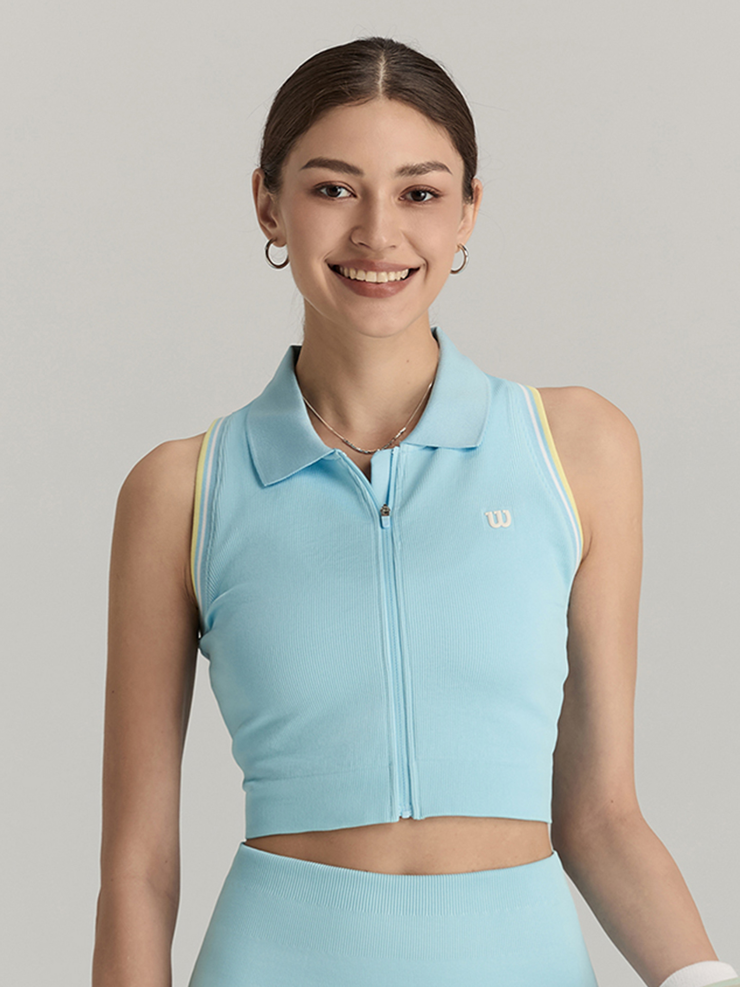 Wilson Seamless Full-zip Tank