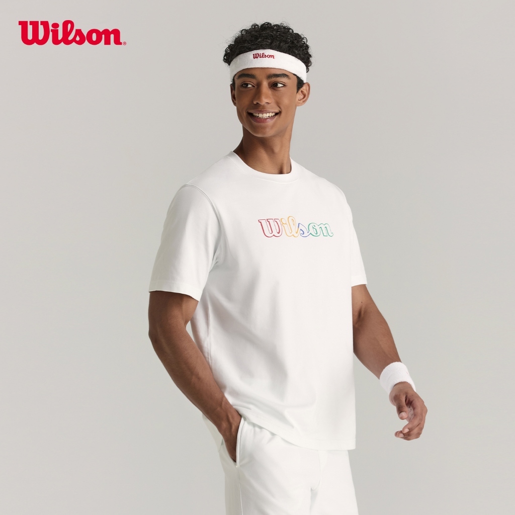 Wilson Men's Courtview Graphic Tee Bright