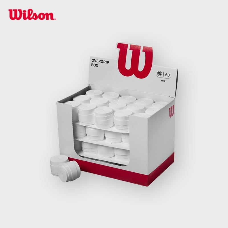 Wilson Pro Overgrip 60 Box White Tennis
