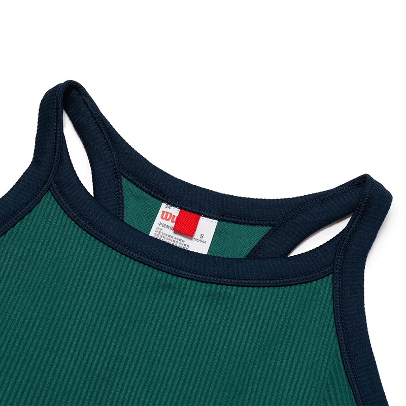On The Daily BRAMI Tennis Top In field green