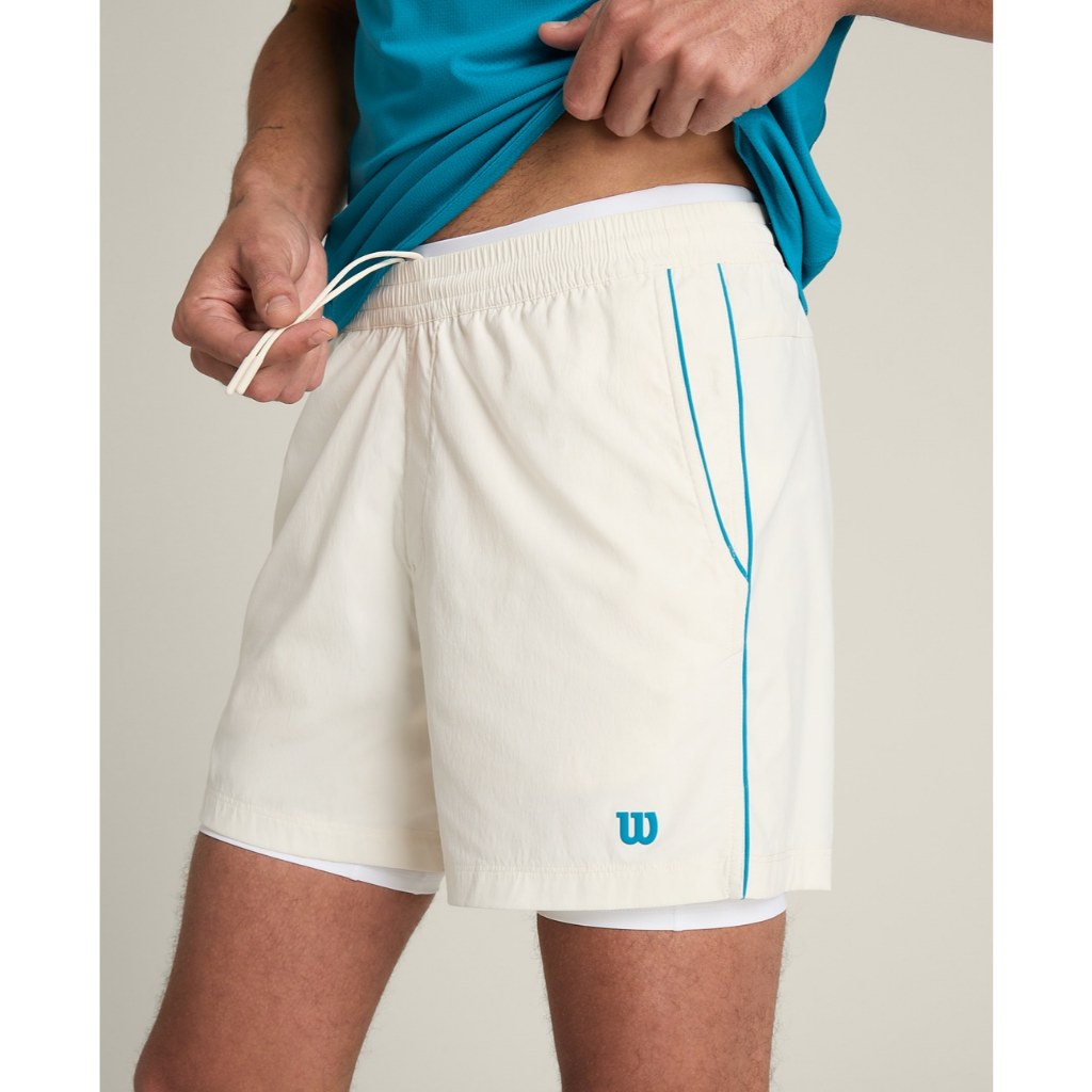 Wilson Men Tennis Volley Short 6"