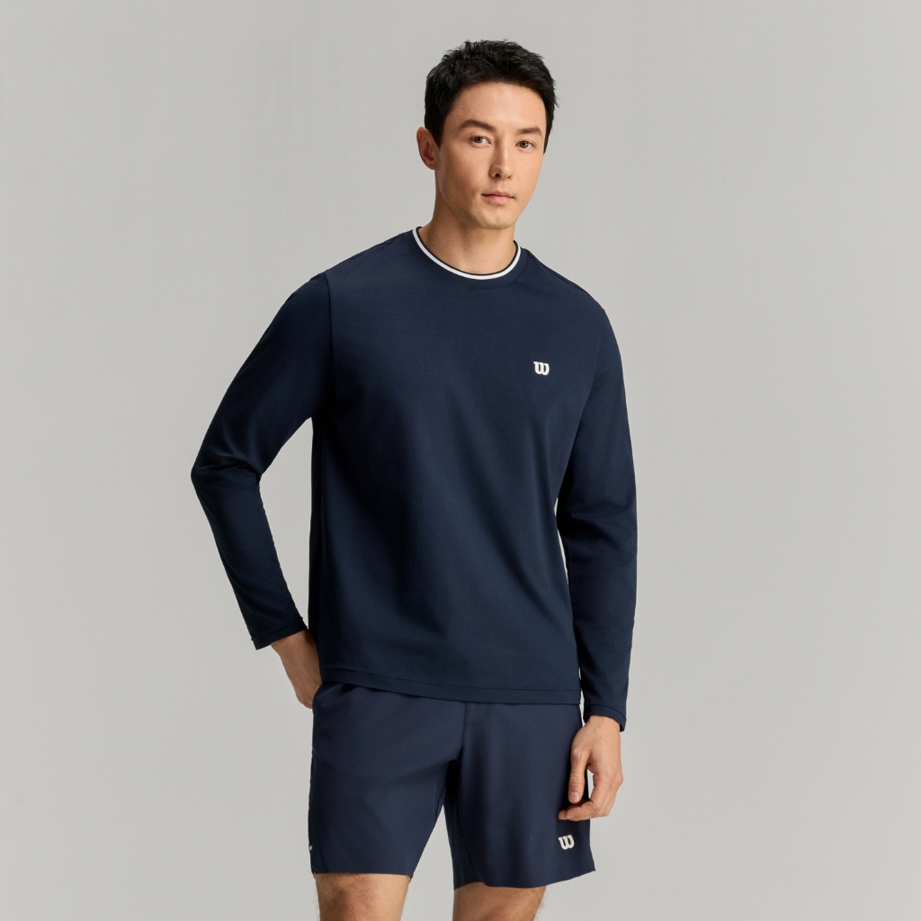 Wilson Men Timeless Long Sleeve Tee