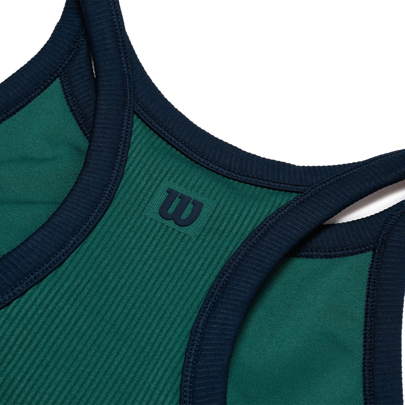On The Daily BRAMI Tennis Top In field green