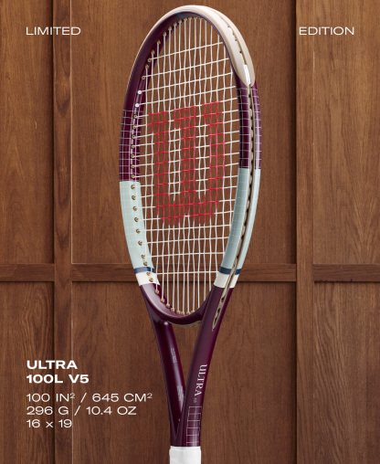Wilson Ultra 100L V5 Fall Layers Tennis Racket (Unstrung)