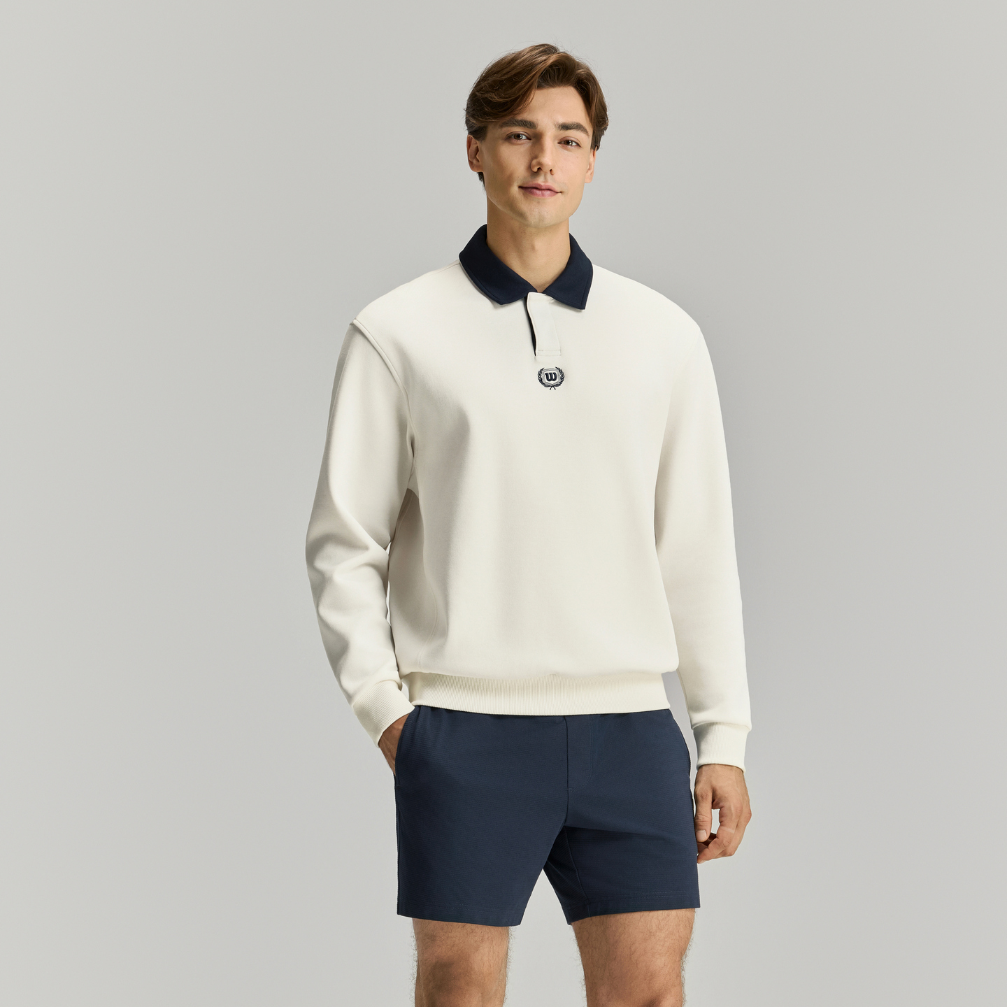 Wilson Men's Clubman Collared Pullover