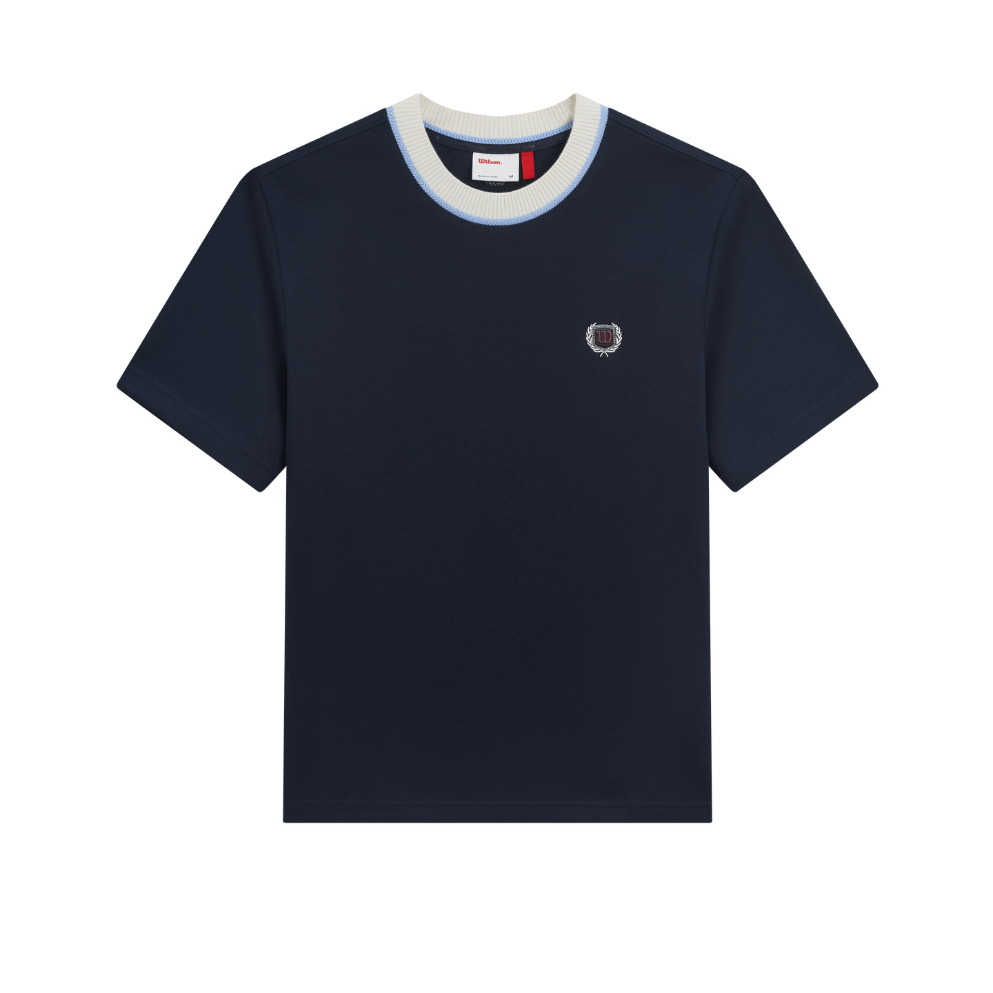Wilson Men KNIT COLLAR TEE BL