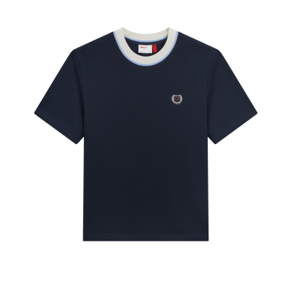 Wilson Men KNIT COLLAR TEE BL