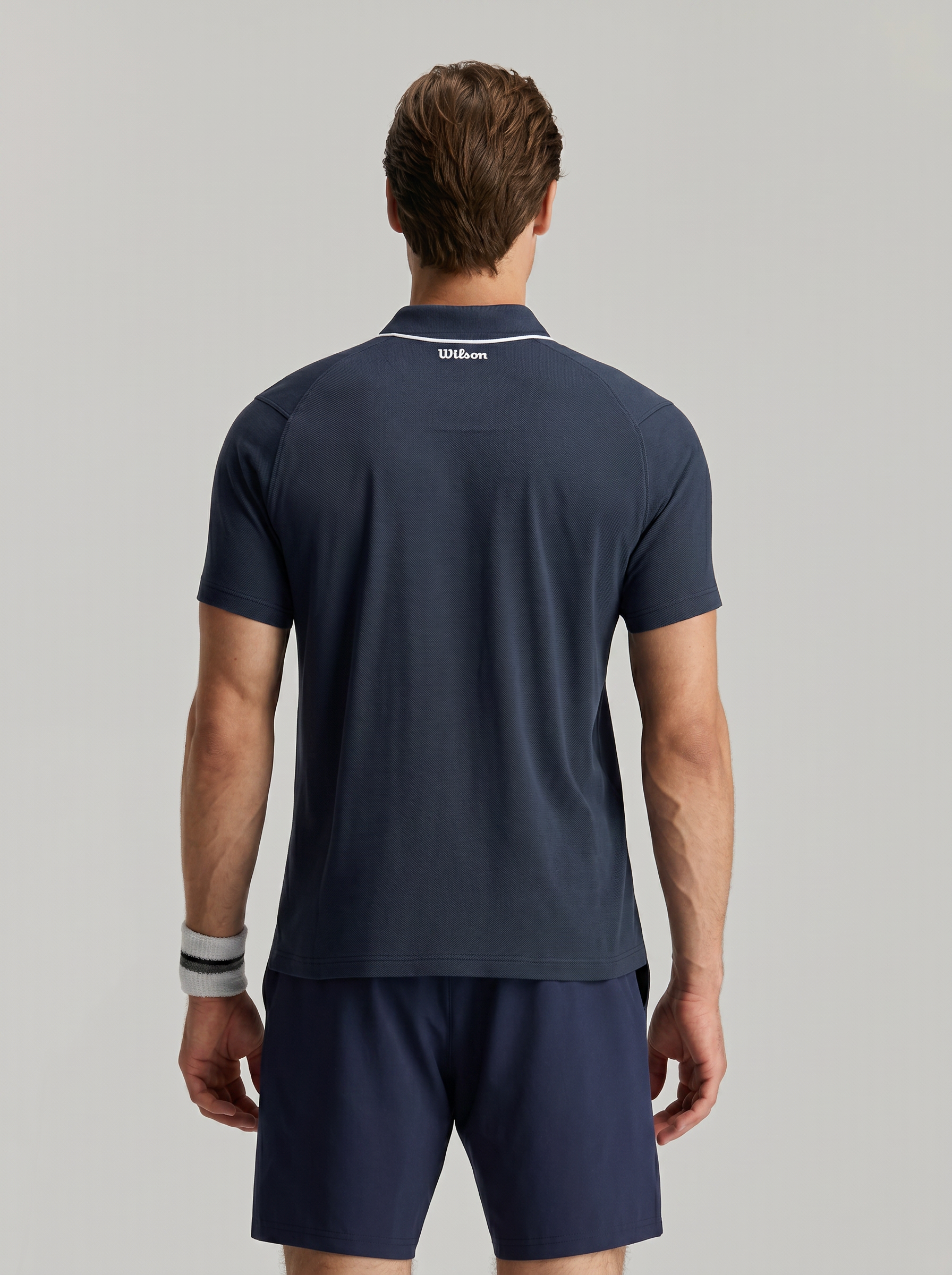 Wilson Men's Daily Trainer Zip Polo