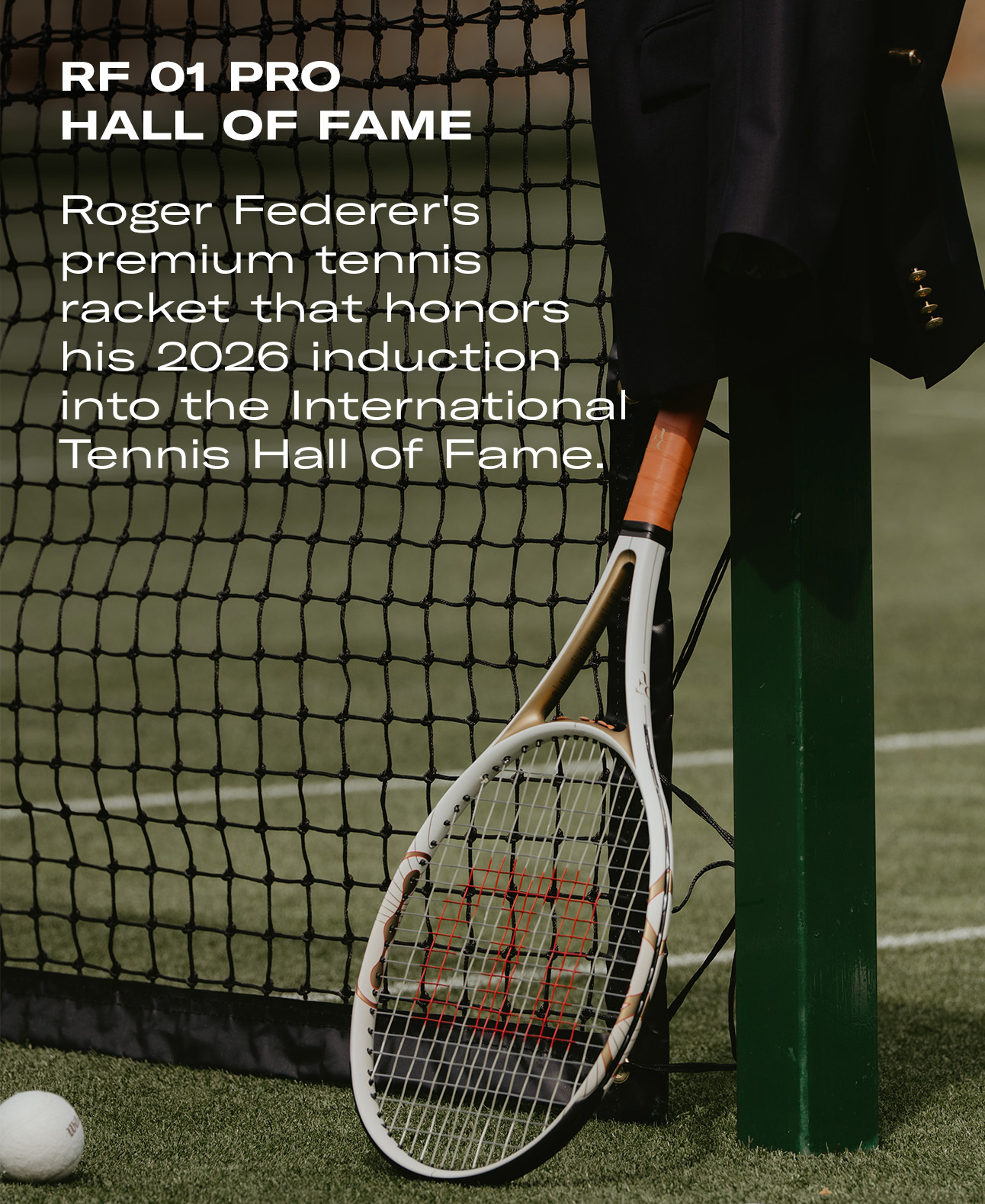 Wilson RF 01 Pro Hall of Fame Tennis Racket (Unstrung)