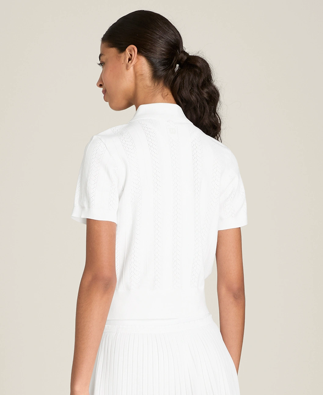 Wilson Shrunken Essex Button-Through Polo Shirt