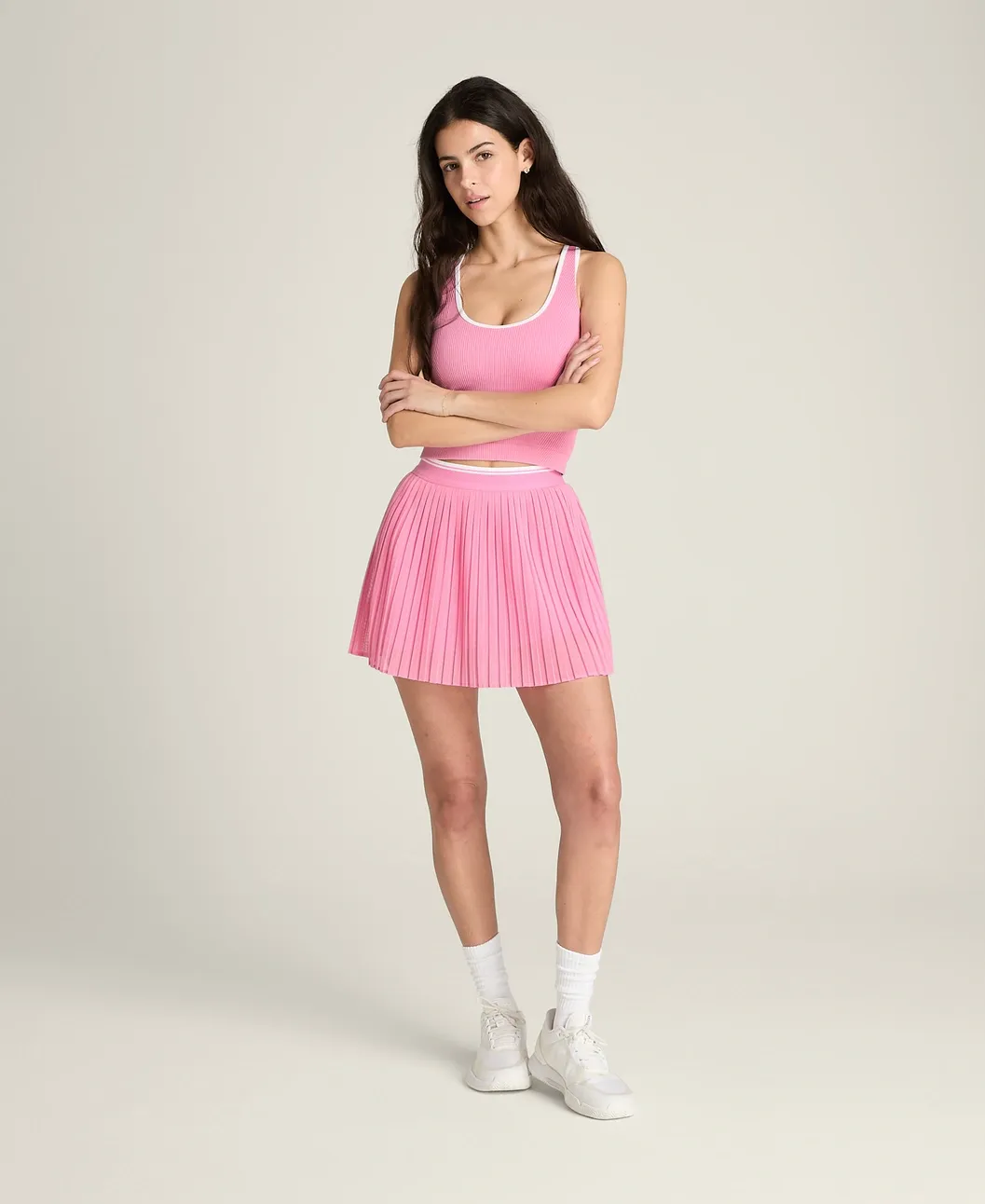 Wilson Limitless Pleated Mesh Skirt