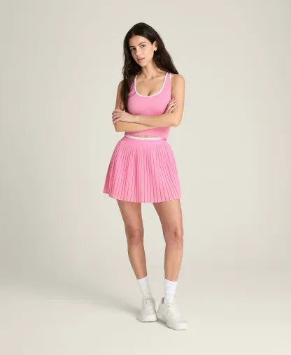 Wilson Limitless Pleated Mesh Skirt