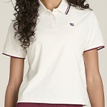W CLASSIC CROP POLO CLASSIC