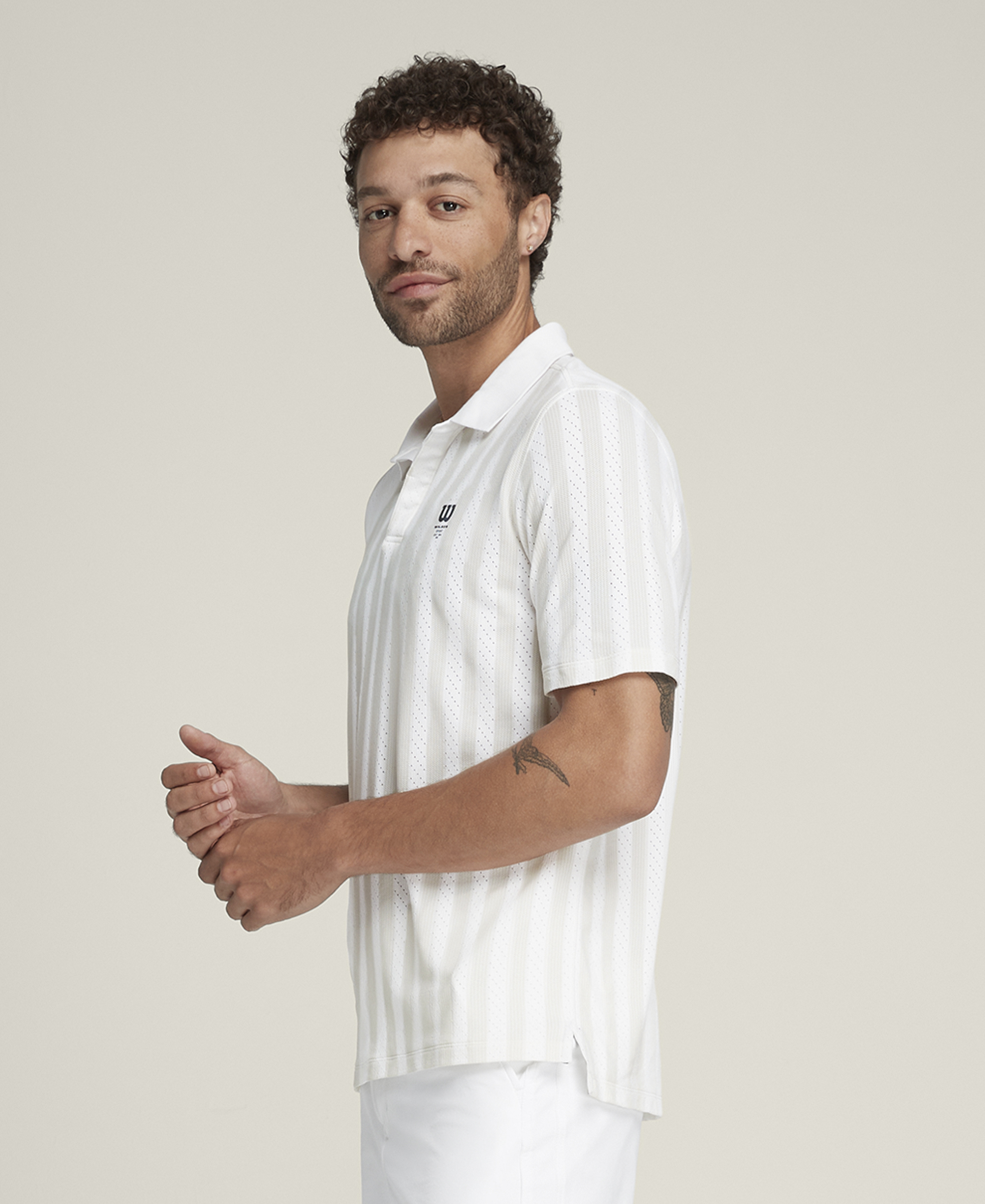 Wilson Men Game Point Seamless Polo