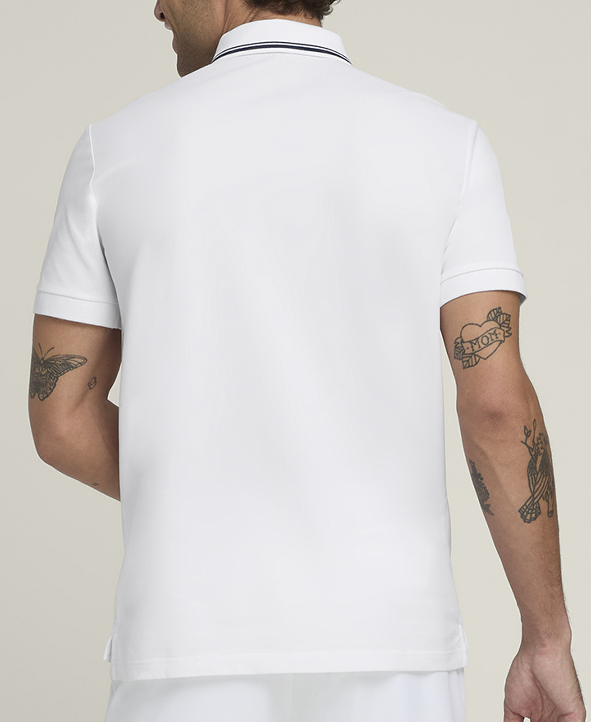 Wilson Men TEAM PIQUE POLO BRIGHT WHITE