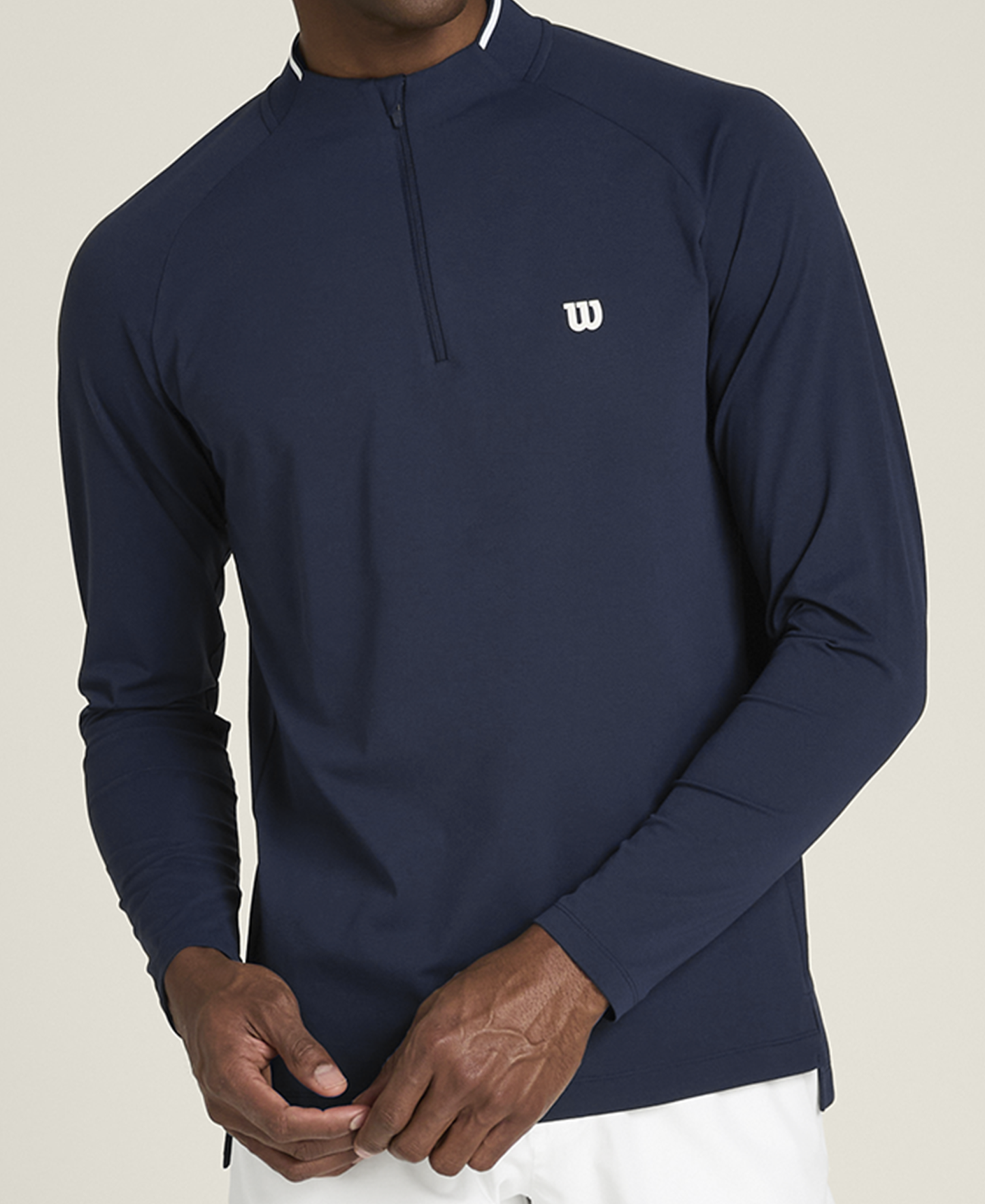 Wilson Alley Half-Zip Long Sleeve Tee