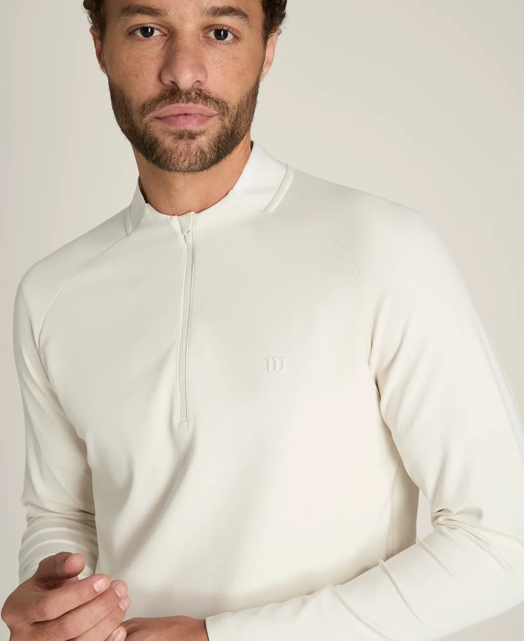 Wilson Alley Half-Zip LS Tee