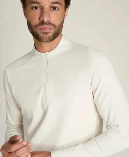 Wilson Alley Half-Zip LS Tee