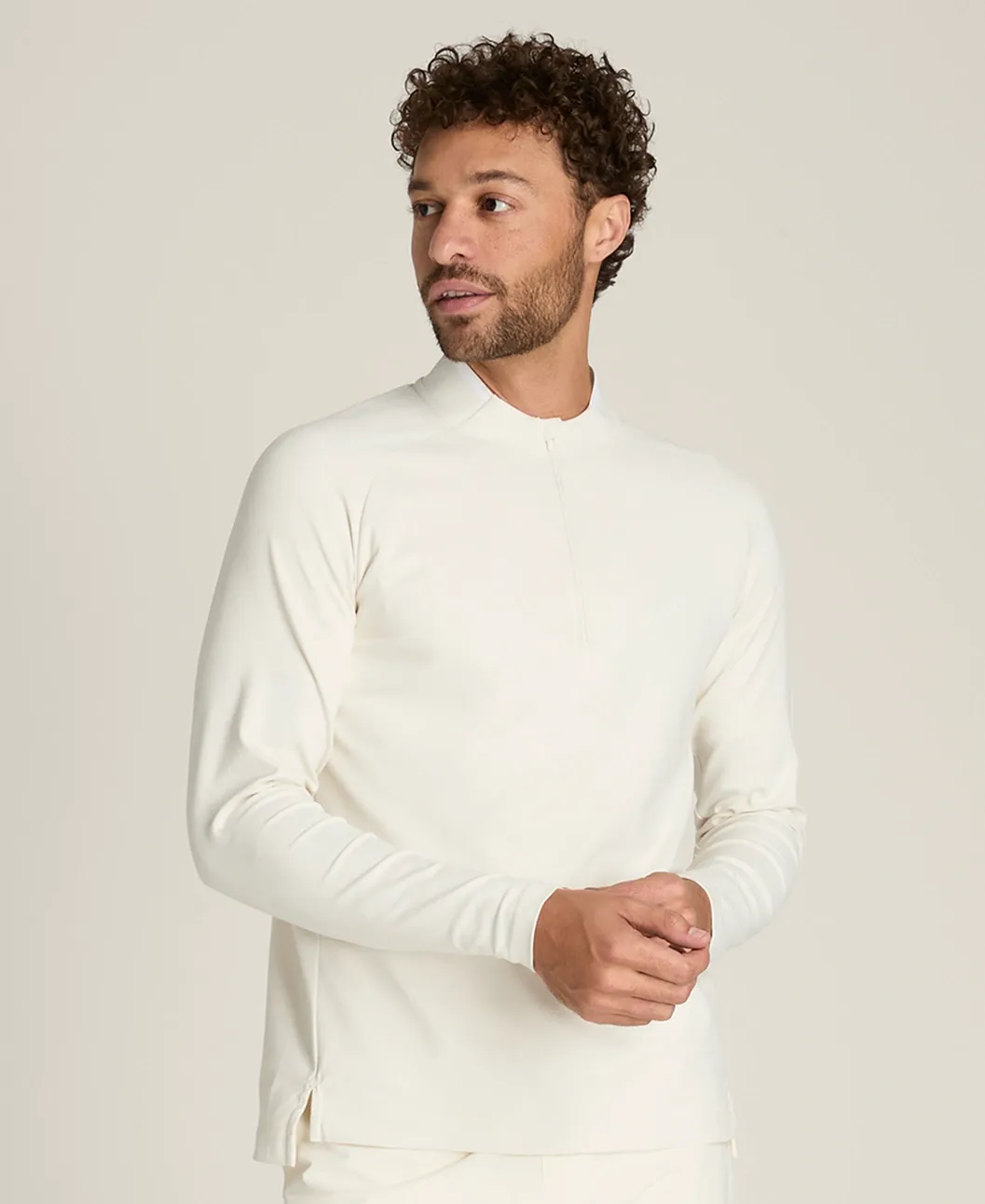 Wilson Alley Half-Zip LS Tee
