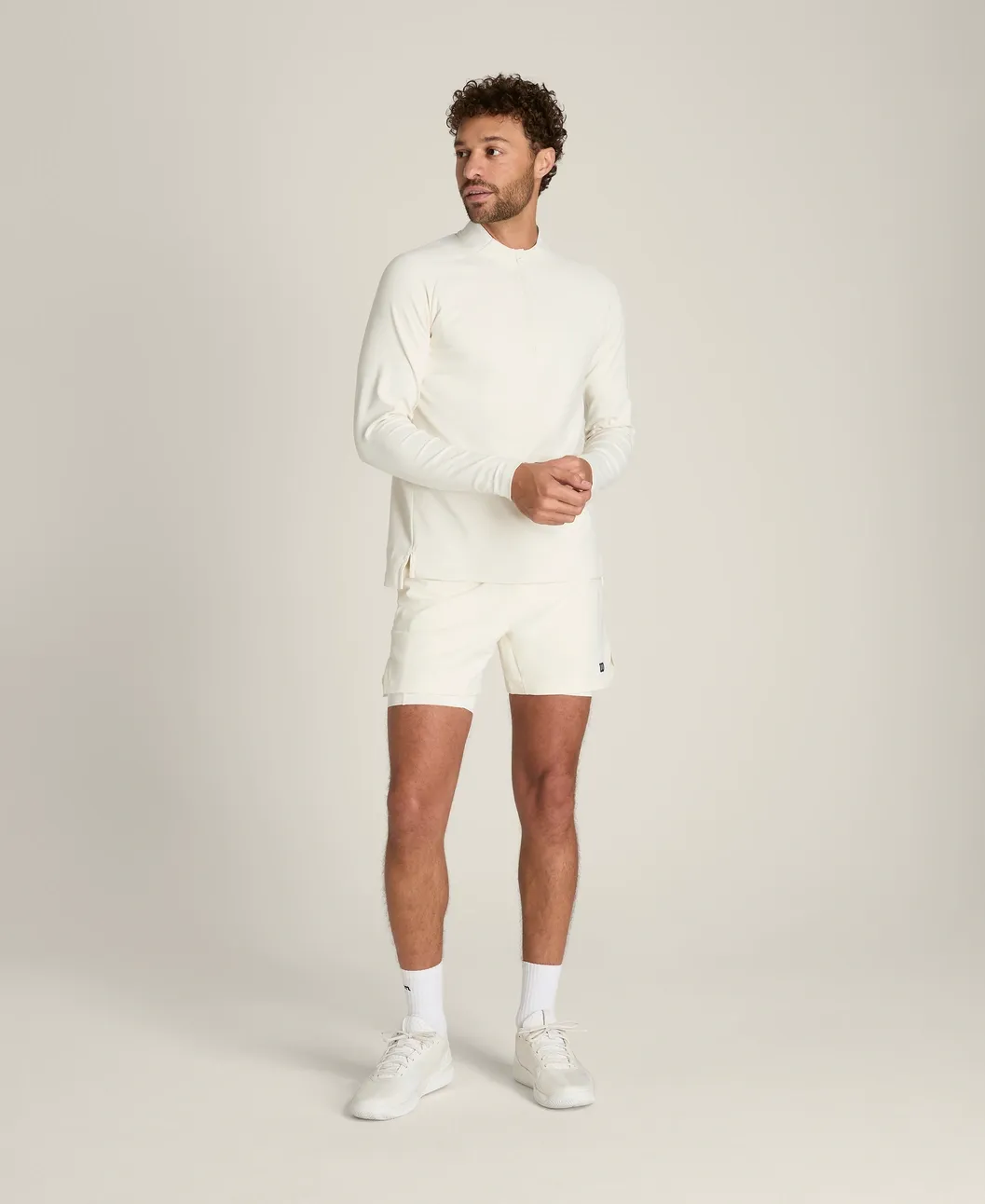 Wilson Alley Half-Zip LS Tee