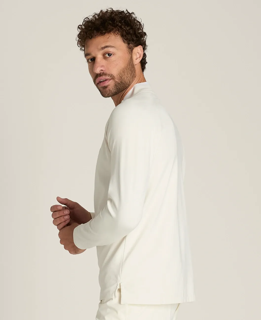 Wilson Alley Half-Zip LS Tee