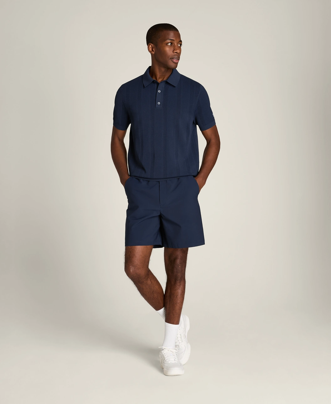 Wilson Biltmore Pointelle Knit Polo