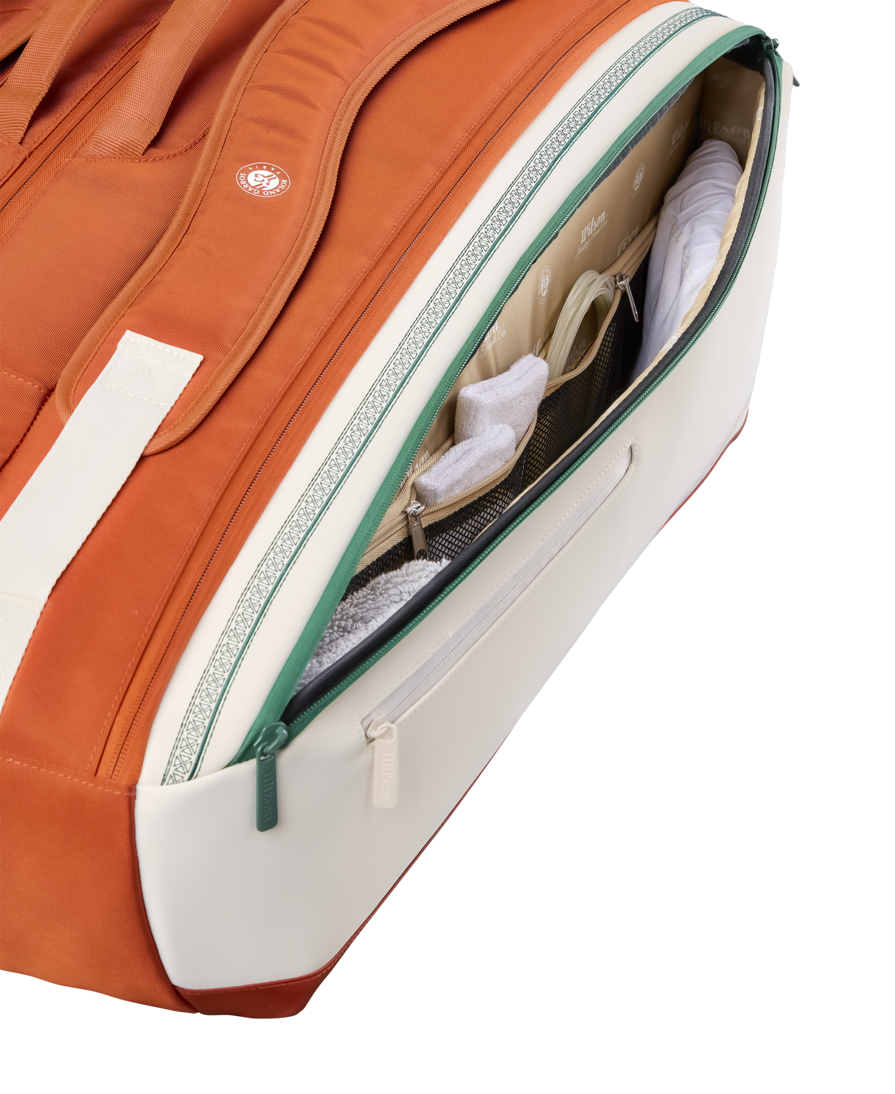 ROLAND GARROS 2026 15PK RACKET BAG CREAM