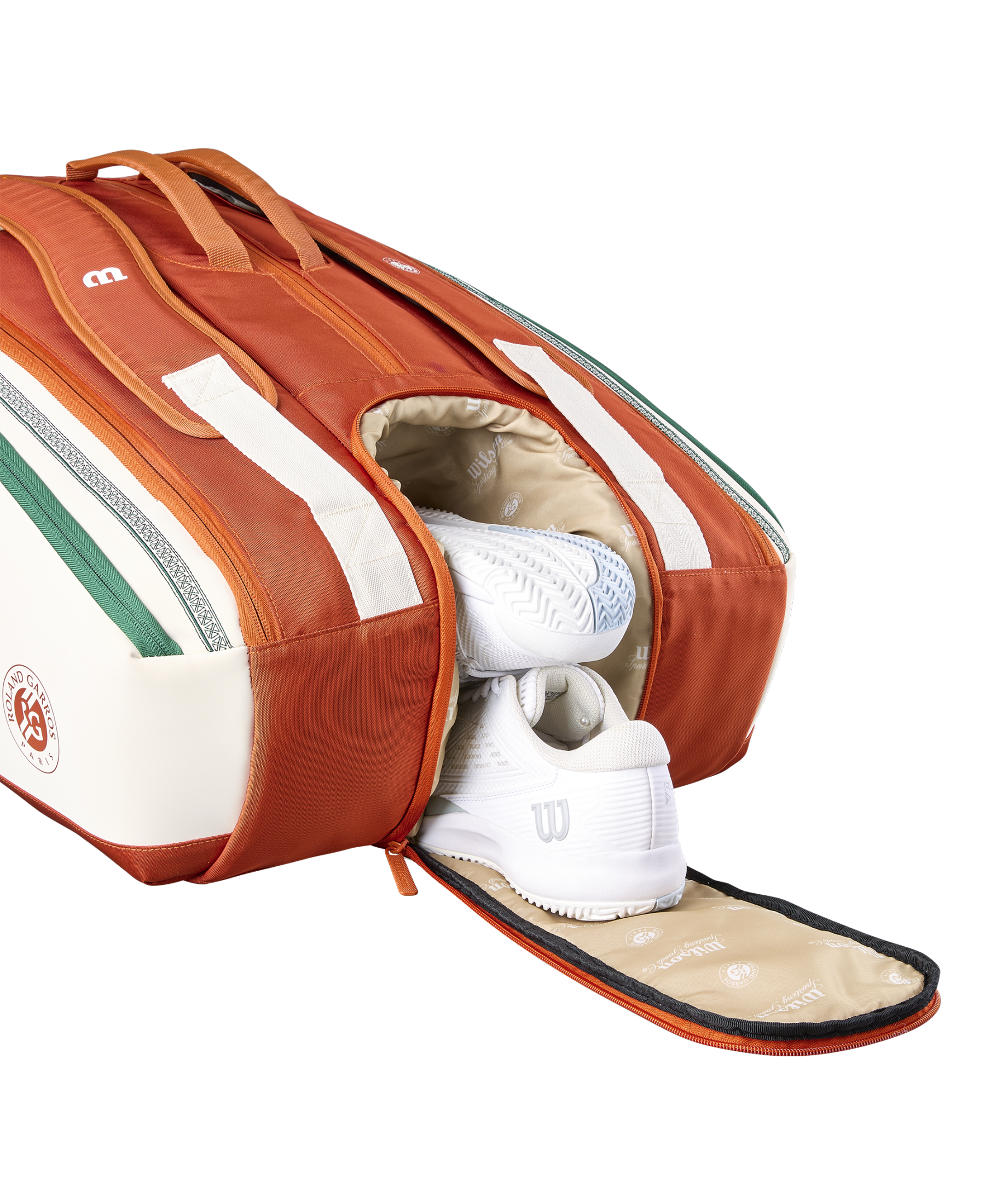 ROLAND GARROS 2026 15PK RACKET BAG CREAM