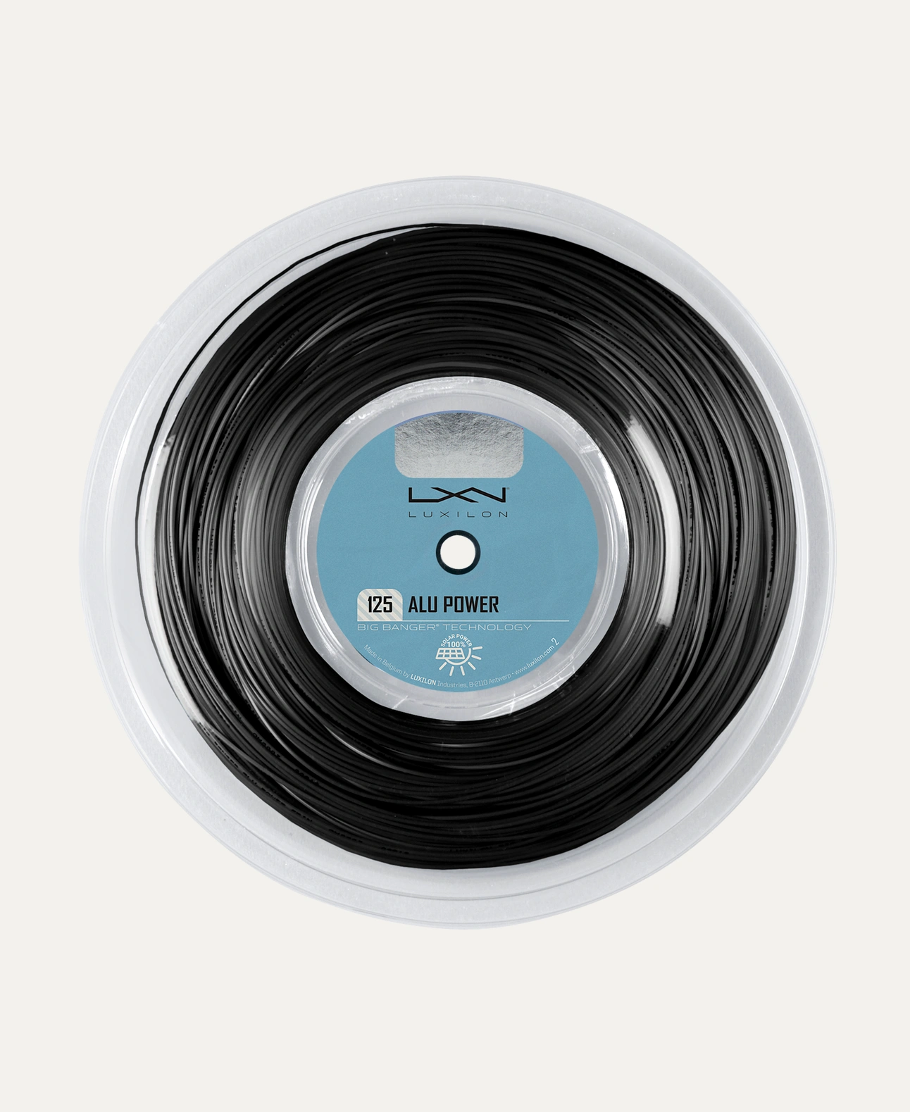 Wilson ALU Power Black 125 Tennis String - 200m Reel