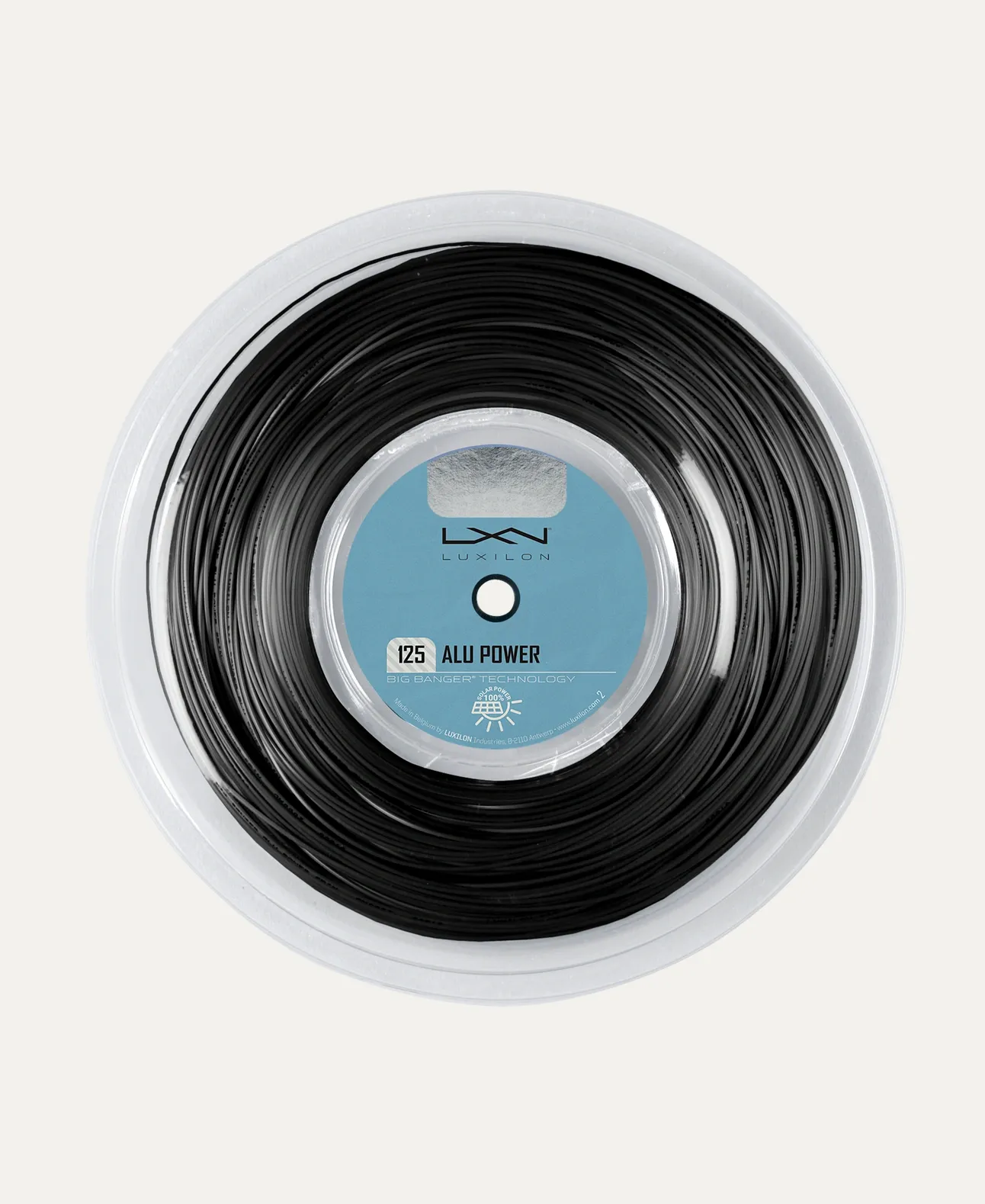 Wilson ALU Power Black 125 Tennis String - 200m Reel