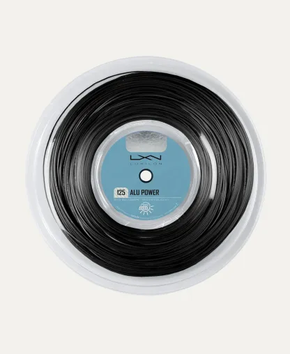 Wilson ALU Power Black 125 Tennis String - 200m Reel