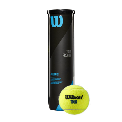 Tour Premier All Court 4 Ball Can