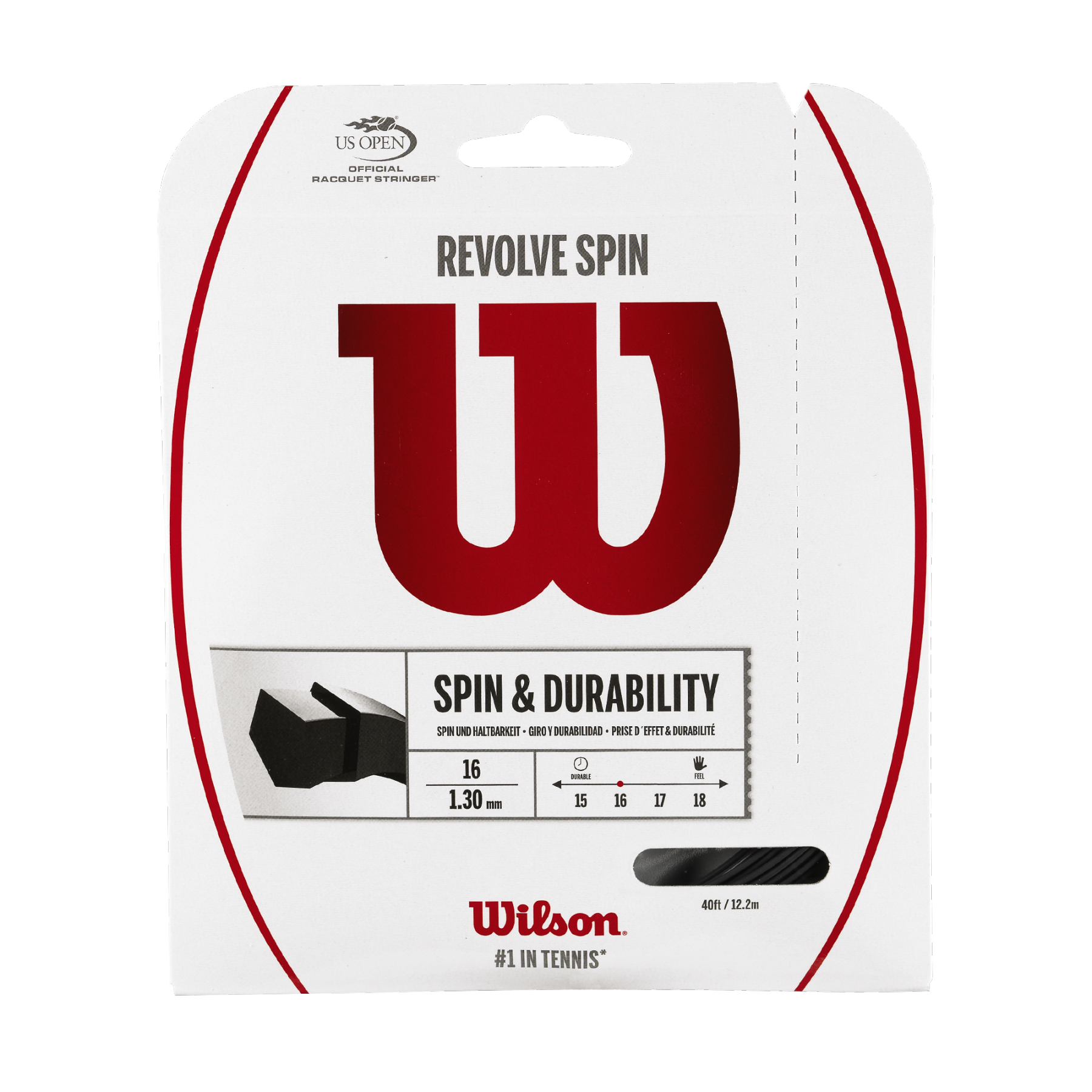 Wilson Revolve Spin 16 Tennis String