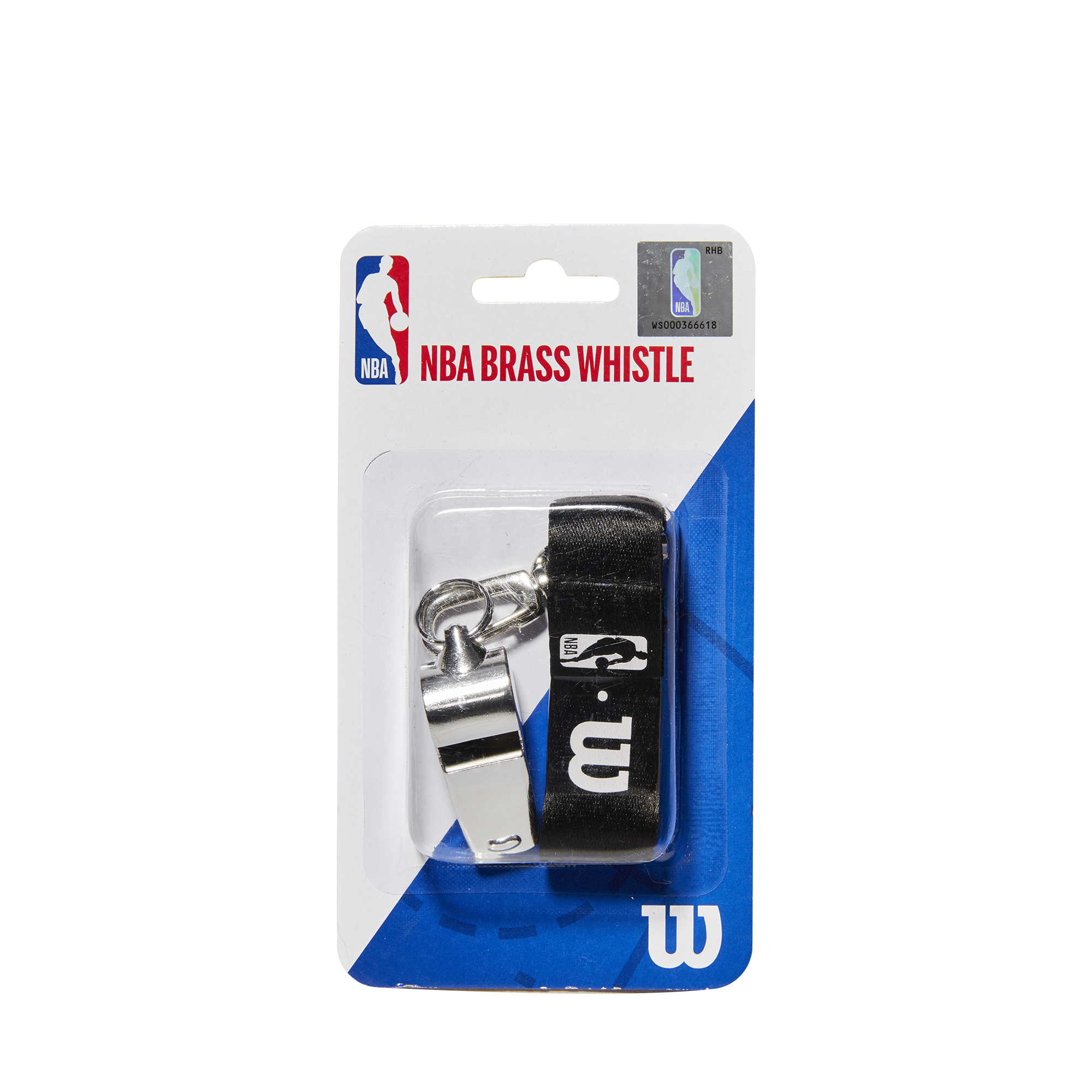 NBA Brass Whistle With Lanyard