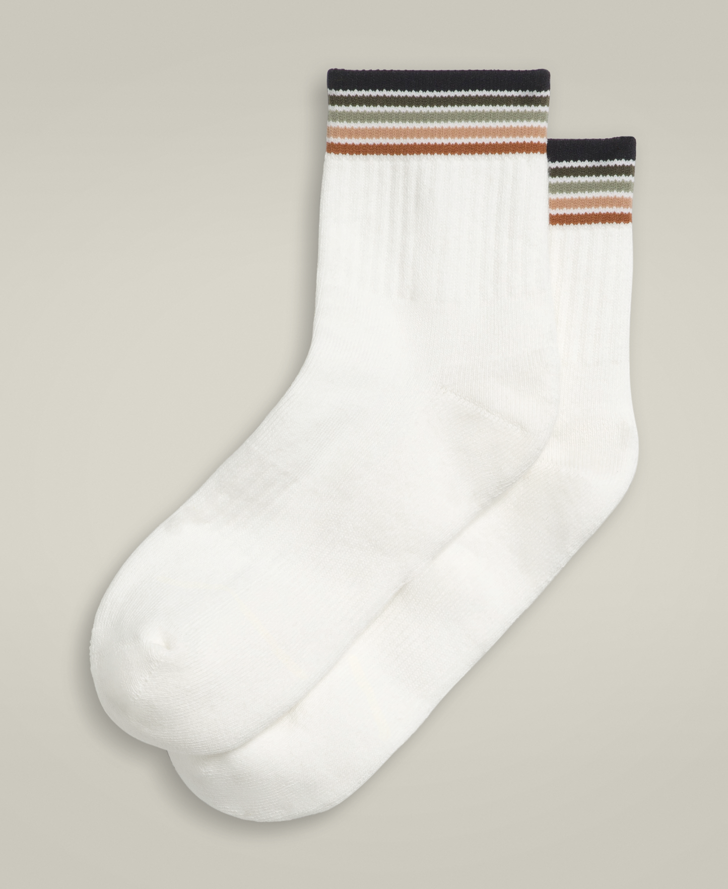 U QUARTER TOP STRIPE SOCKS SNDRFT WAVE