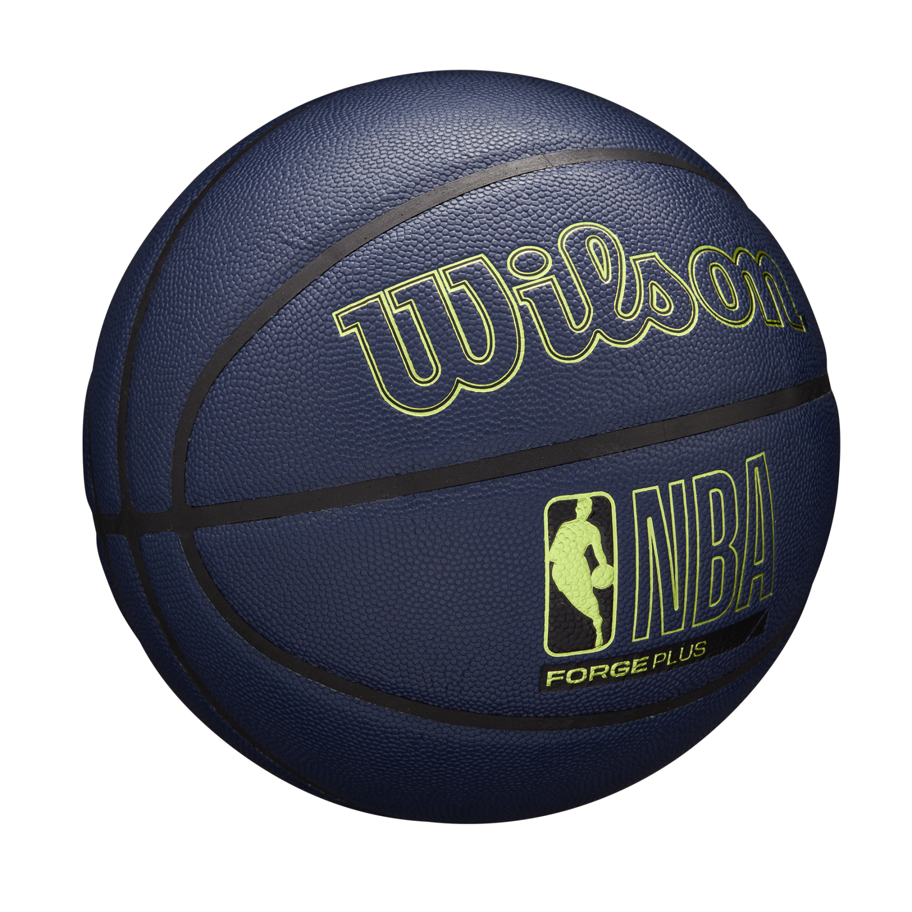 Wilson NBA Forge Plus Basketball Navy 7