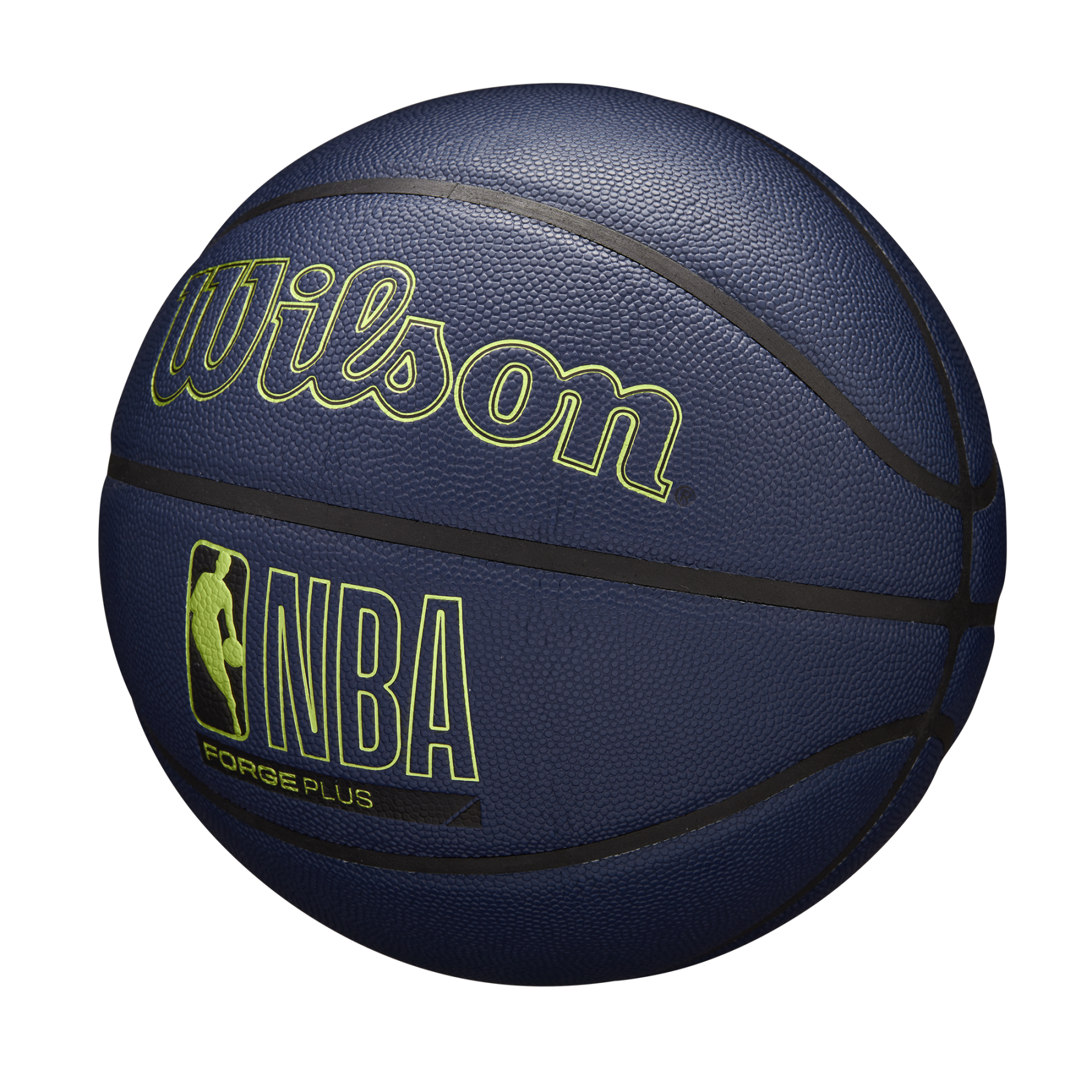 Wilson NBA Forge Plus Basketball Navy 7